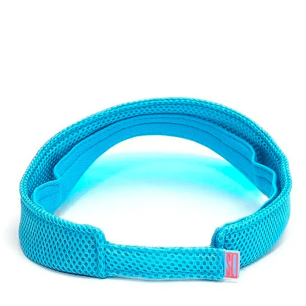 Viseira Esportiva Beach Tennis Azul Neon Maresia - vista 3 de 3