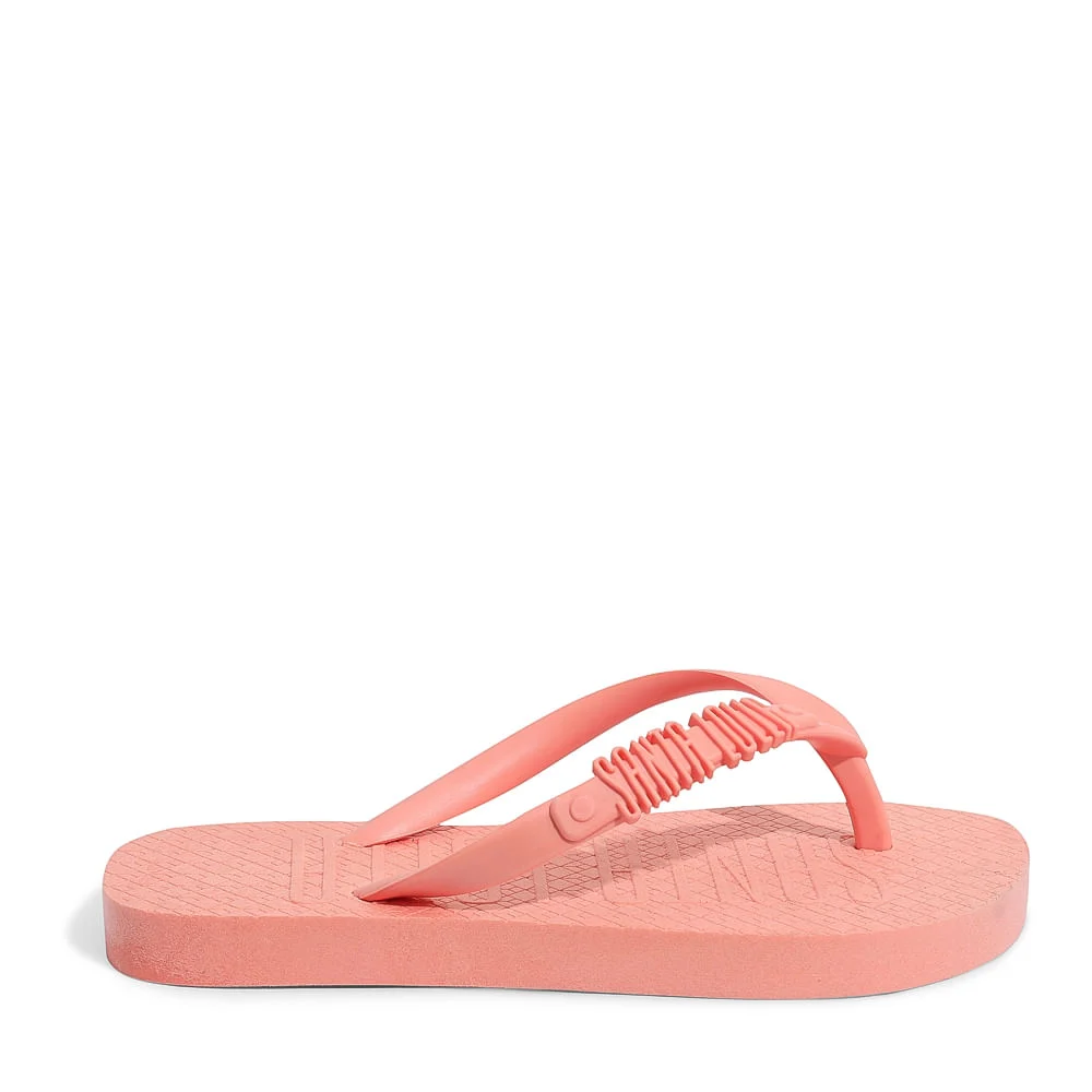 Flip Flop Infantil Hot Peach Borracha Salto Flat - vista 1 de 4