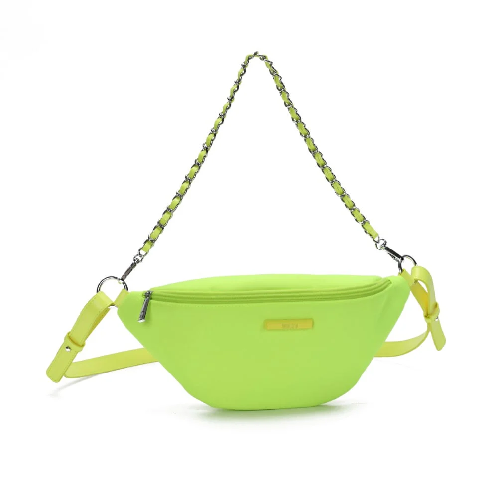 Bolsa Pochete Verde Nylon Corrente - vista 2 de 6