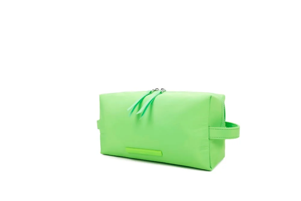 Necessaire Verde Zíper Duplo - vista 3 de 7