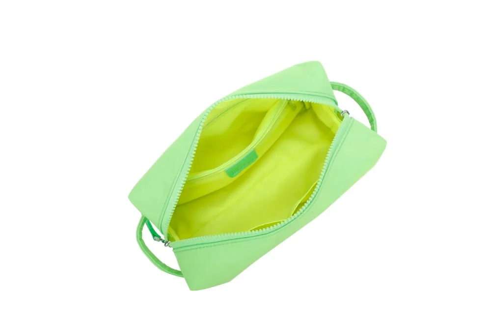 Necessaire Verde Zíper Duplo - vista 7 de 7
