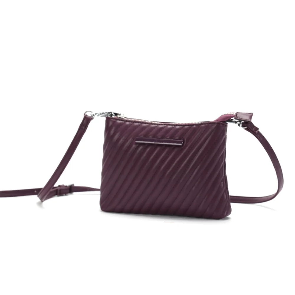 Bolsa Material Soft Roxo Eletrico 3 - vista 3 de 7