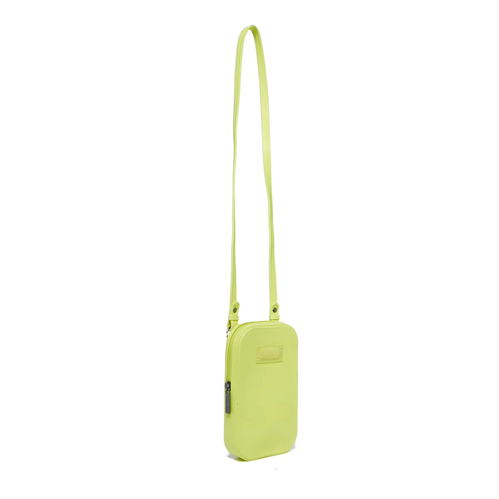 Bolsa Shoulder Bag Verde Borracha Pequena Alça Transversal - vista 2 de 3