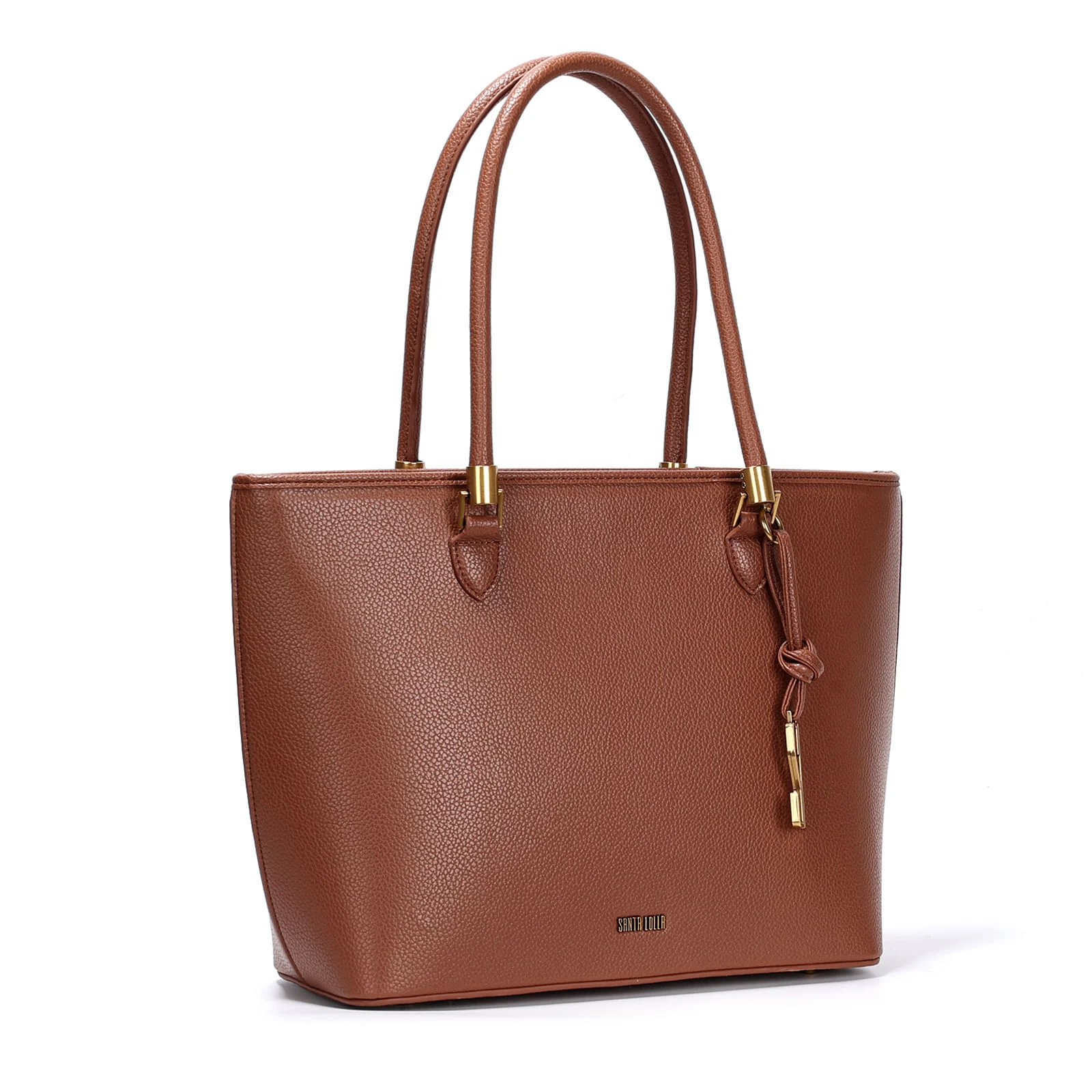 Bolsa Shopper Floater Marrom Alça de Ombro - vista 2 de 3