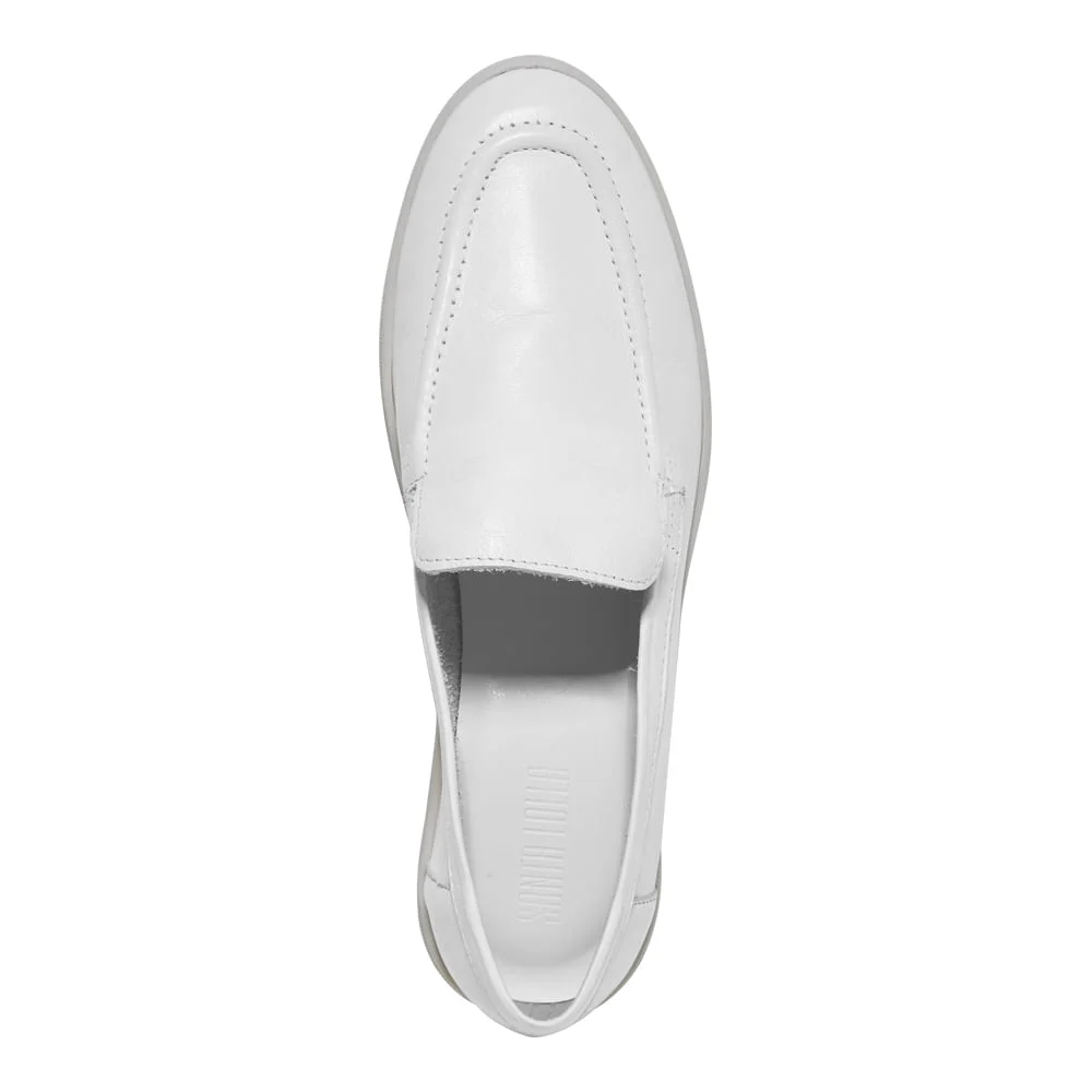 Mocassim Couro Confort Off White - vista 4 de 4