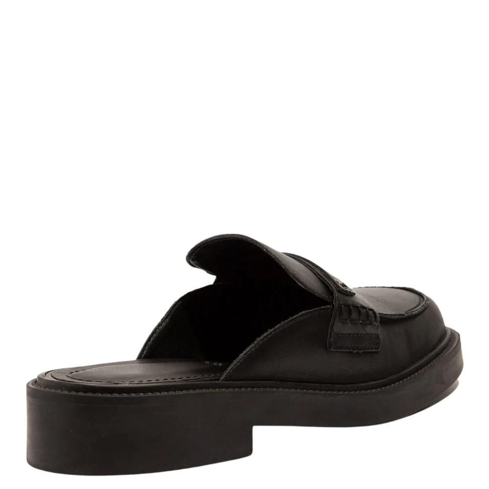 Mocassim Couro Confort Preto - vista 4 de 4
