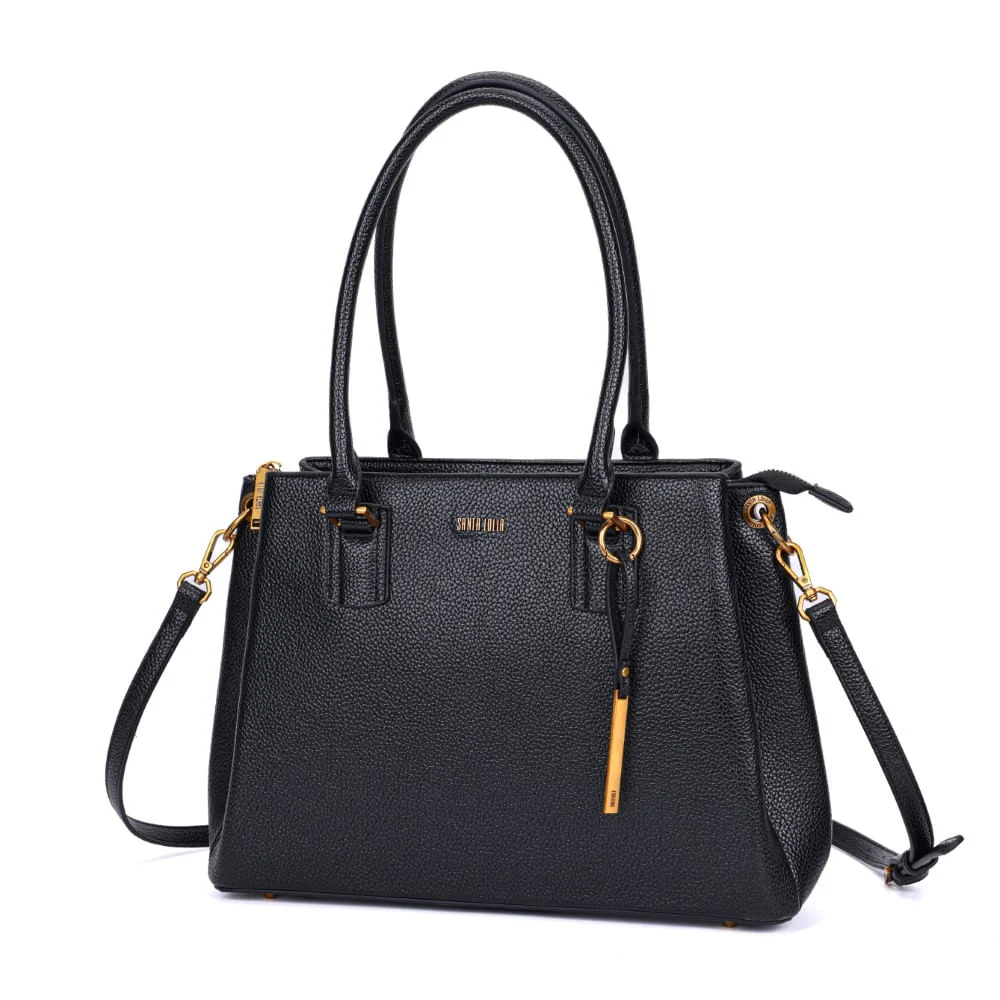 Bolsa Tote Bag Floater Preta Alça Transversal - vista 3 de 7