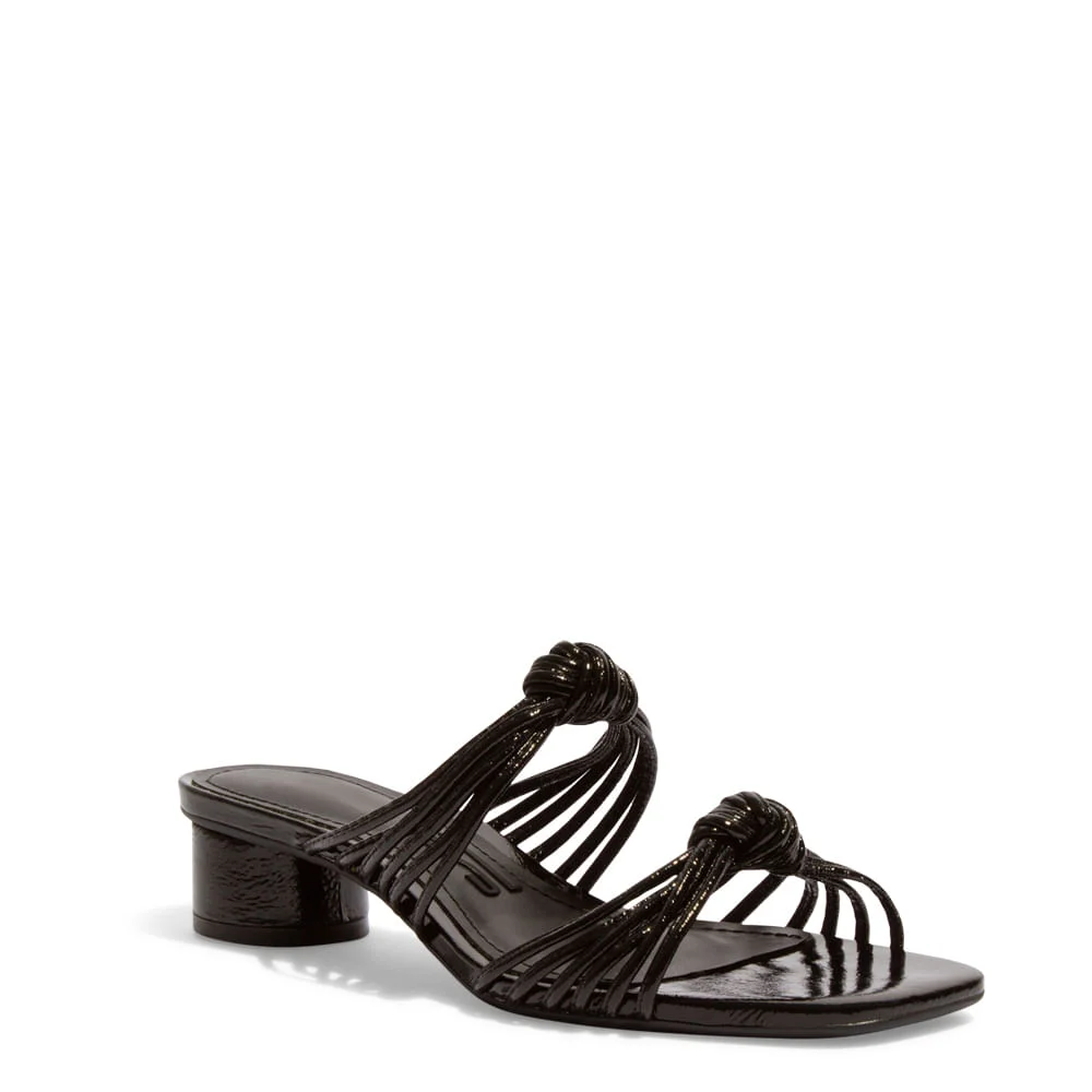 Mule Verniz Glossy Preto - vista 2 de 3