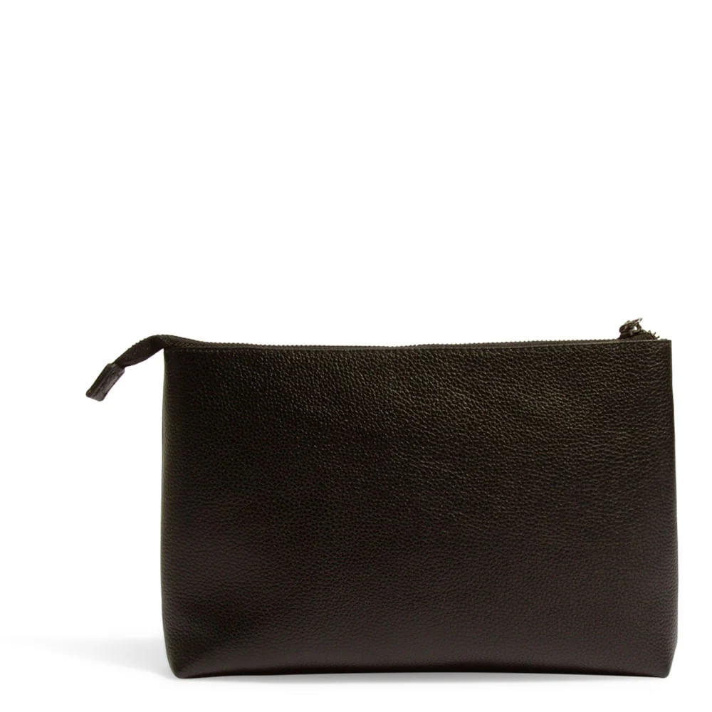 Clutch Couro Floater Preto - vista 4 de 4