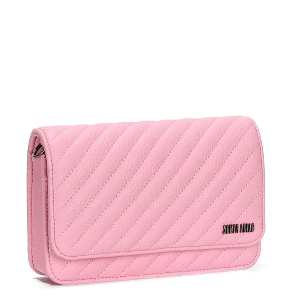 Bolsa Pequena Material Floater Rosa Alça Transversal - vista 2 de 3