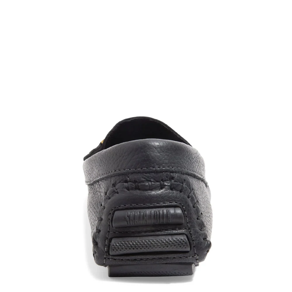 Mocassim Couro Floater Camurça Preta - vista 6 de 6