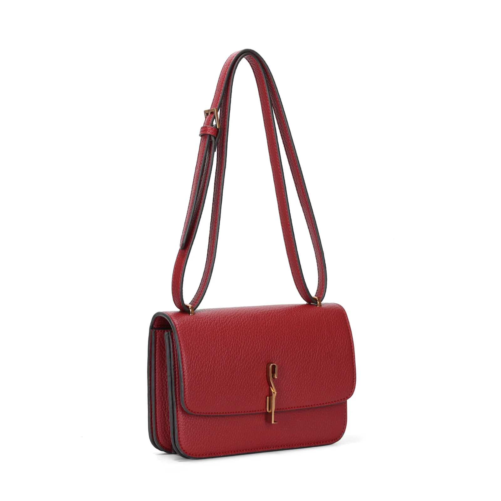 Bolsa Floater Pequena Vermelha Cherry Alça Transversal - vista 2 de 3