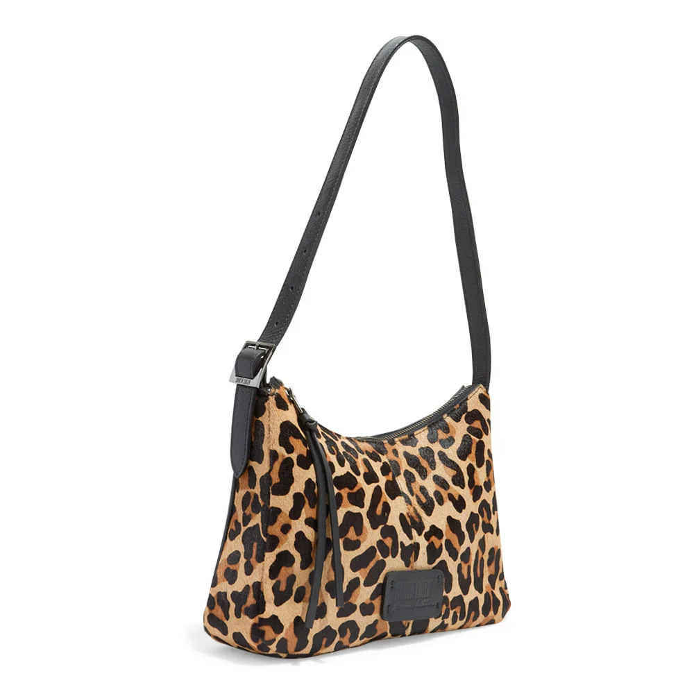 Bolsa Couro Animal Print Onça Alça De Ombro - vista 2 de 3