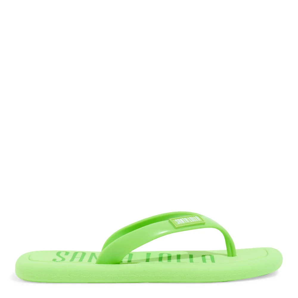 Chinelo Flip Flop Nuvem Borracha Verde Limão - vista 1 de 4