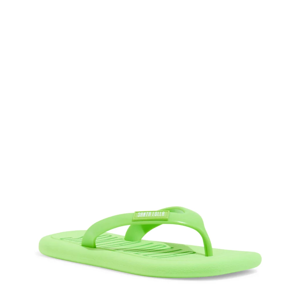 Chinelo Flip Flop Nuvem Borracha Verde Limão - vista 2 de 4