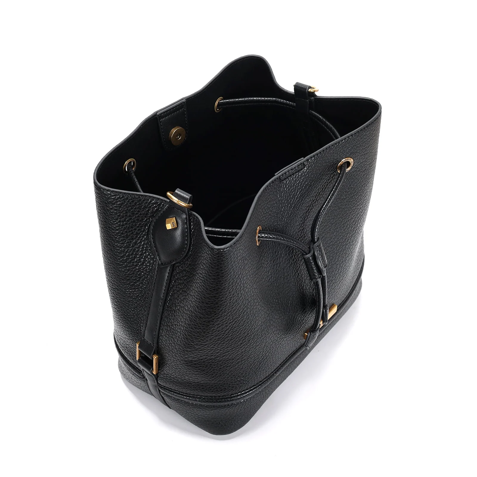Bolsa Bucket Floater Preto Transversal - vista 3 de 4