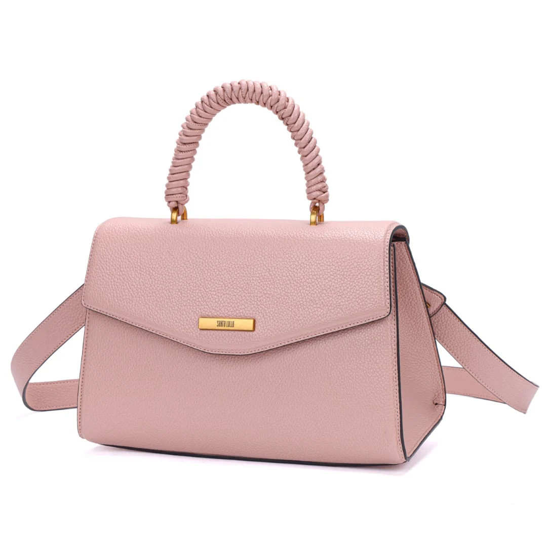 Bolsa Quadrada Rosa Floater Transversal - vista 3 de 6