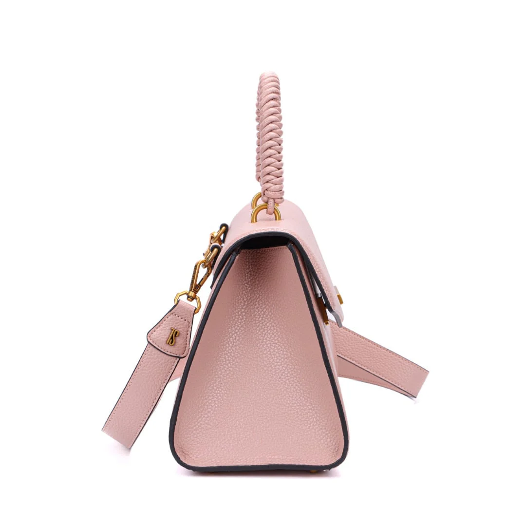 Bolsa Quadrada Rosa Floater Transversal - vista 4 de 6