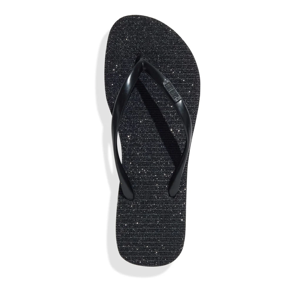 Chinelo Flip Flop Borracha Brilhos Preto - vista 4 de 4