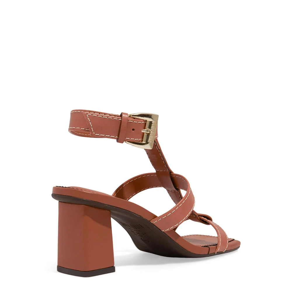 Sandalia Couro Nobre Soft Safari - vista 3 de 3
