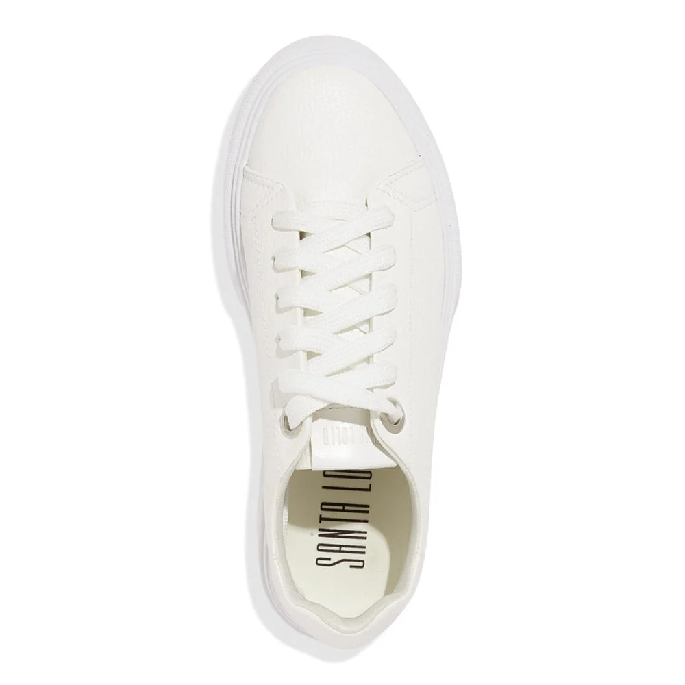Tênis Couro Floater Branco - vista 4 de 4