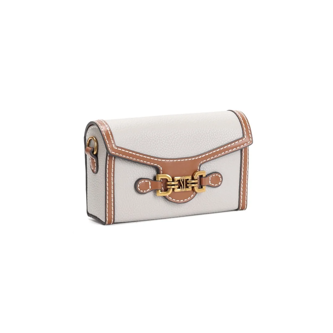 Bolsa Pequena Floater Cinza Alça Transversal - vista 2 de 3
